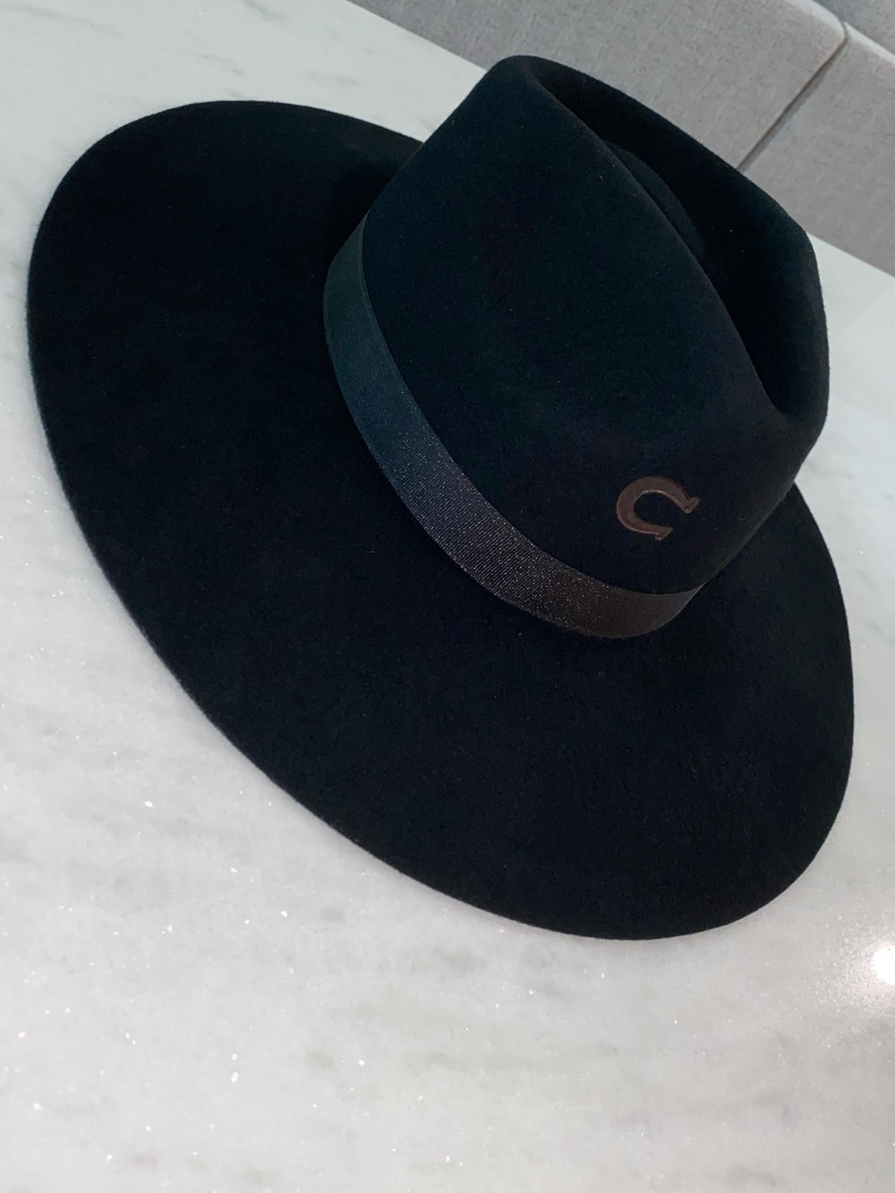 Charlie 1 Horse Western Hat — Black with Band